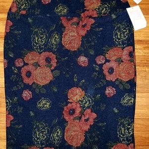 LuLaRoe Skirts - Lularoe NwT Skirt Orange Print Straight XL LuLaRoe Skirts - Lularoe NwT Skirt Orange Print Straight XL